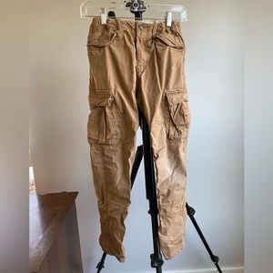 Beige cargo pants